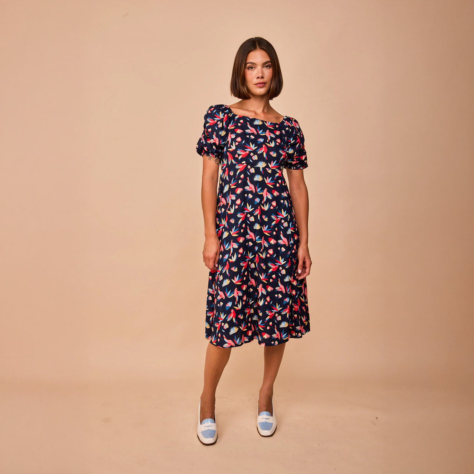 Vestido Berros Pájaros