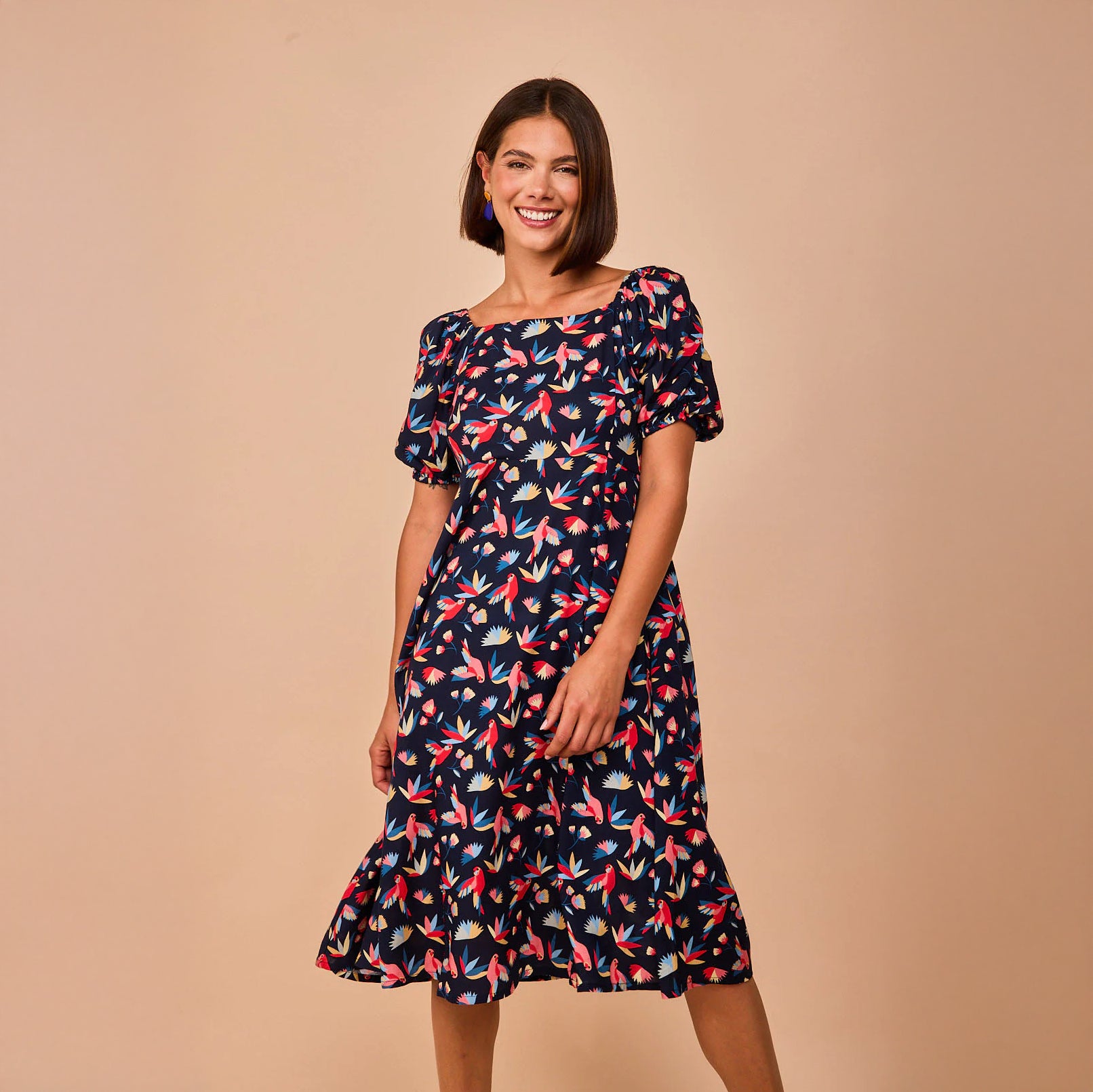 Vestido Berros Pájaros