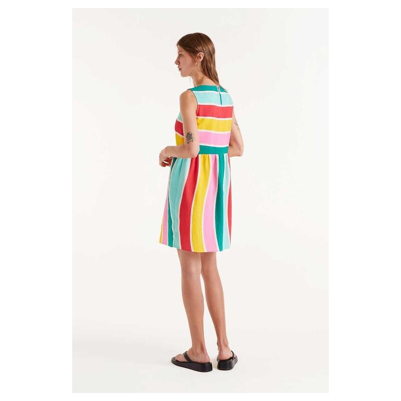 Vestido corto Colour Wave