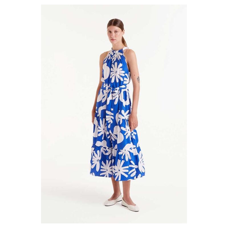 Vestido midi Bluet Blue
