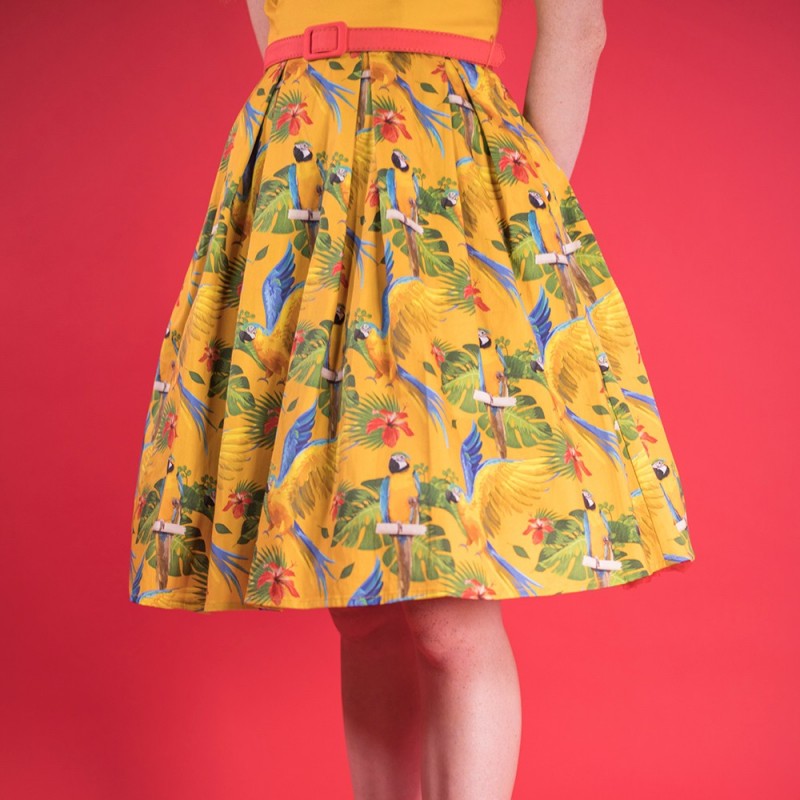 Vestido Carmen Tropical hue