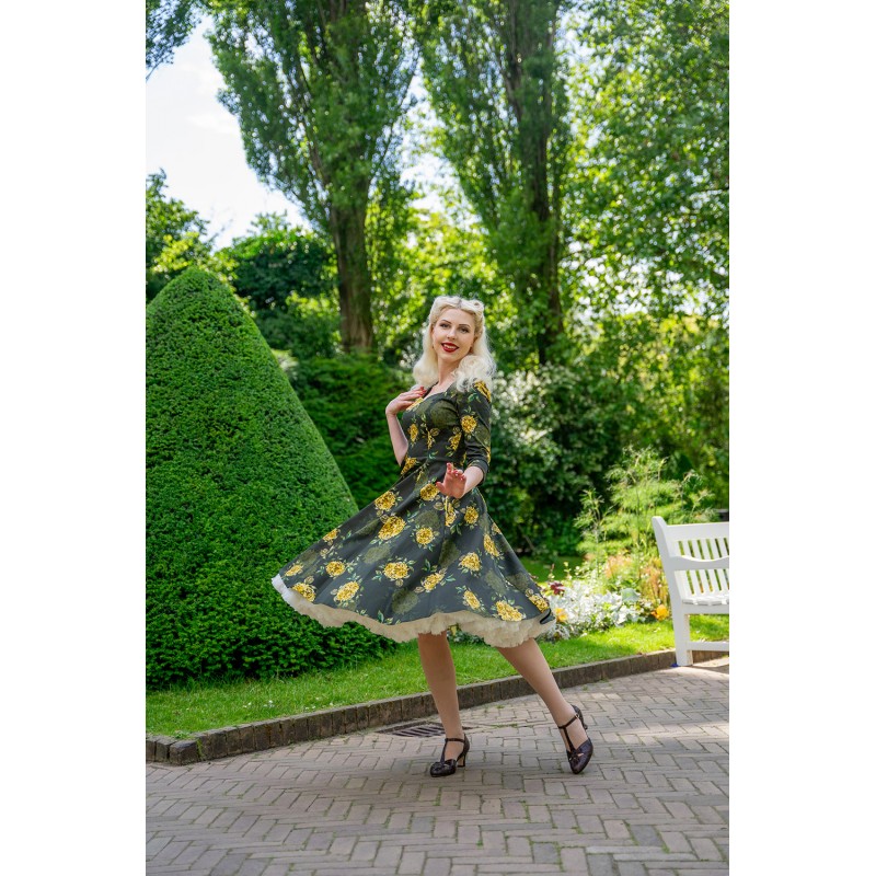 Vestido Swing Floral Inez