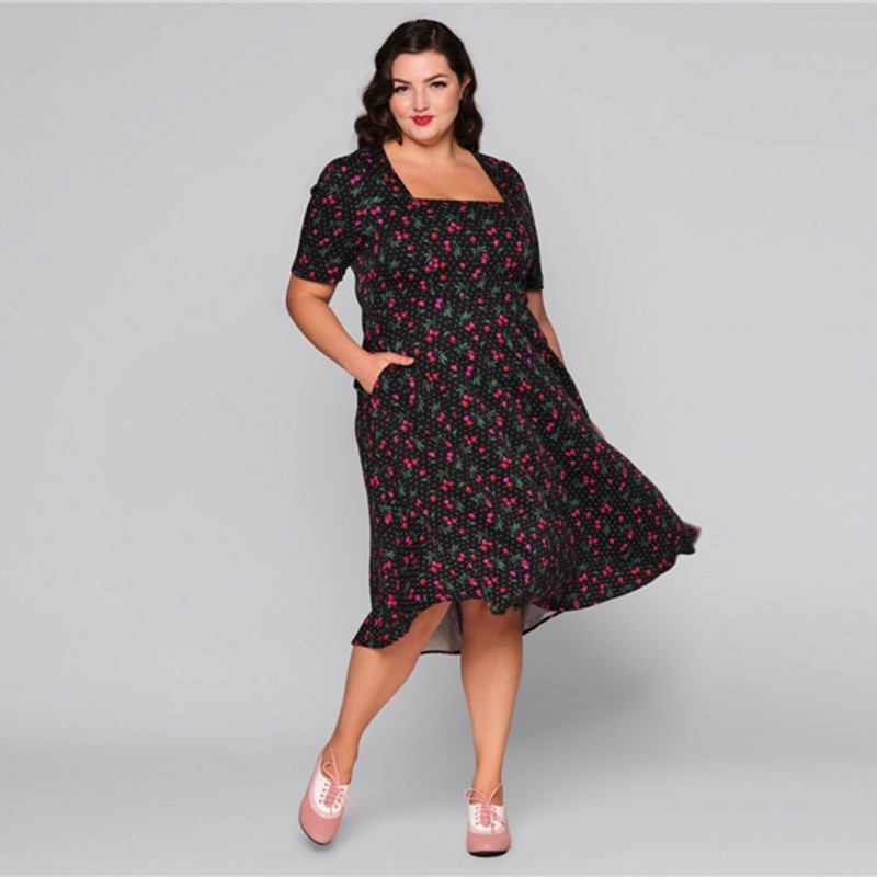 Vestido Tilda Corazon de Cereza