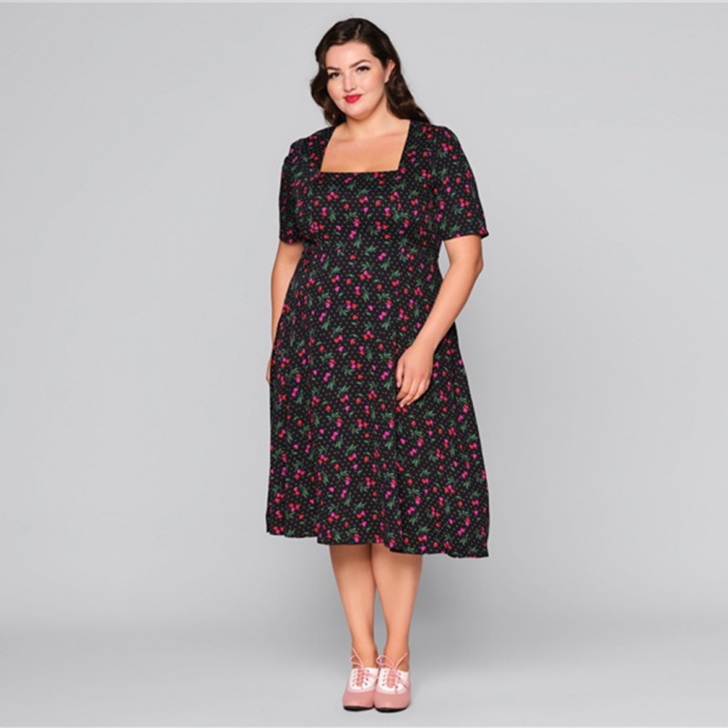 Vestido Tilda Corazon de Cereza