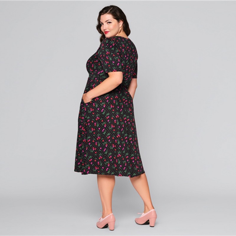 Vestido Tilda Corazon de Cereza