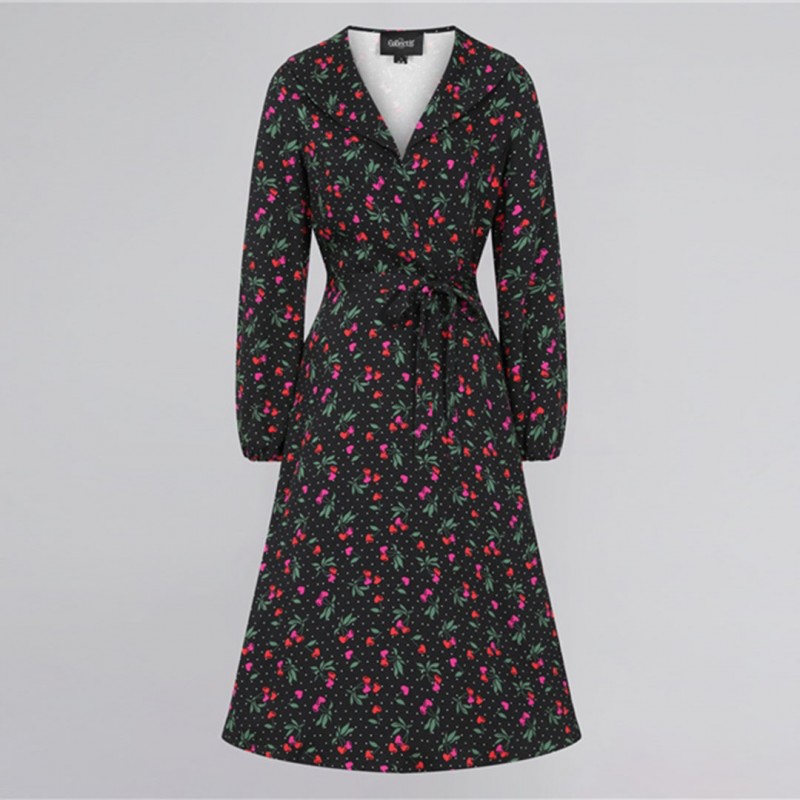 Vestido Yui Sweetheart Cherry