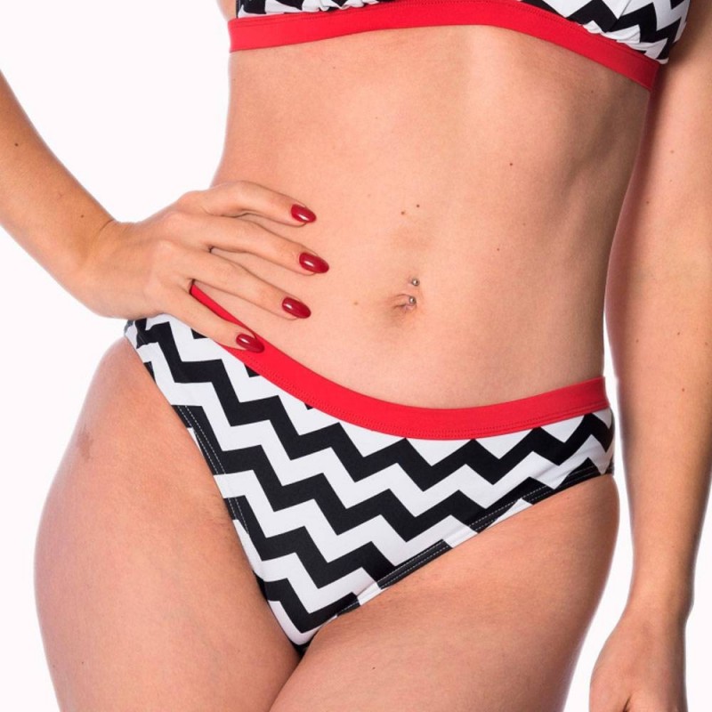 Braguita bikini retro black coffee