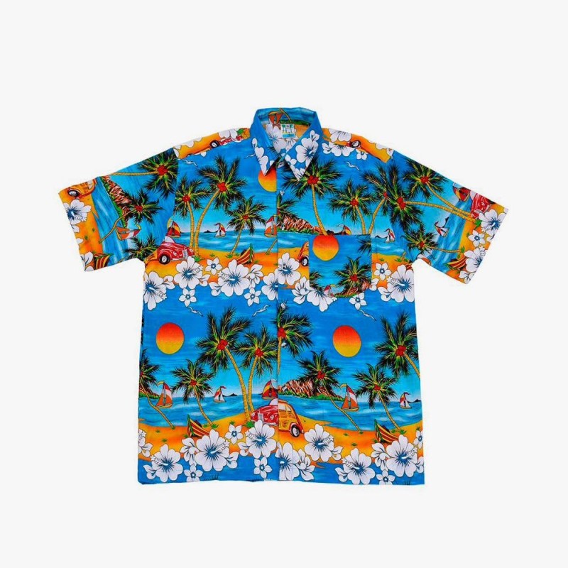 Camisa Van Camper azul