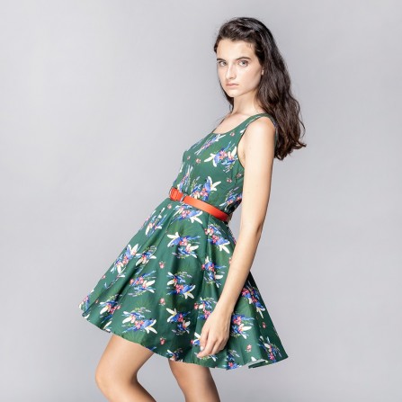 Emma Bluebird Garden dress