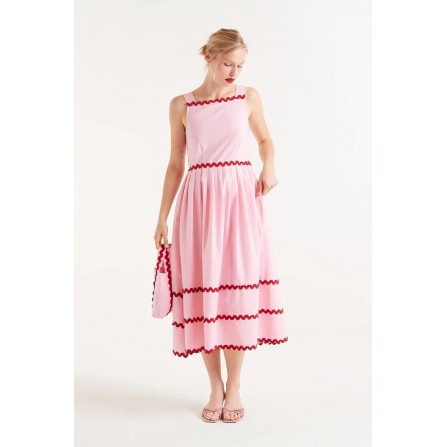 Pink ric-rac dress