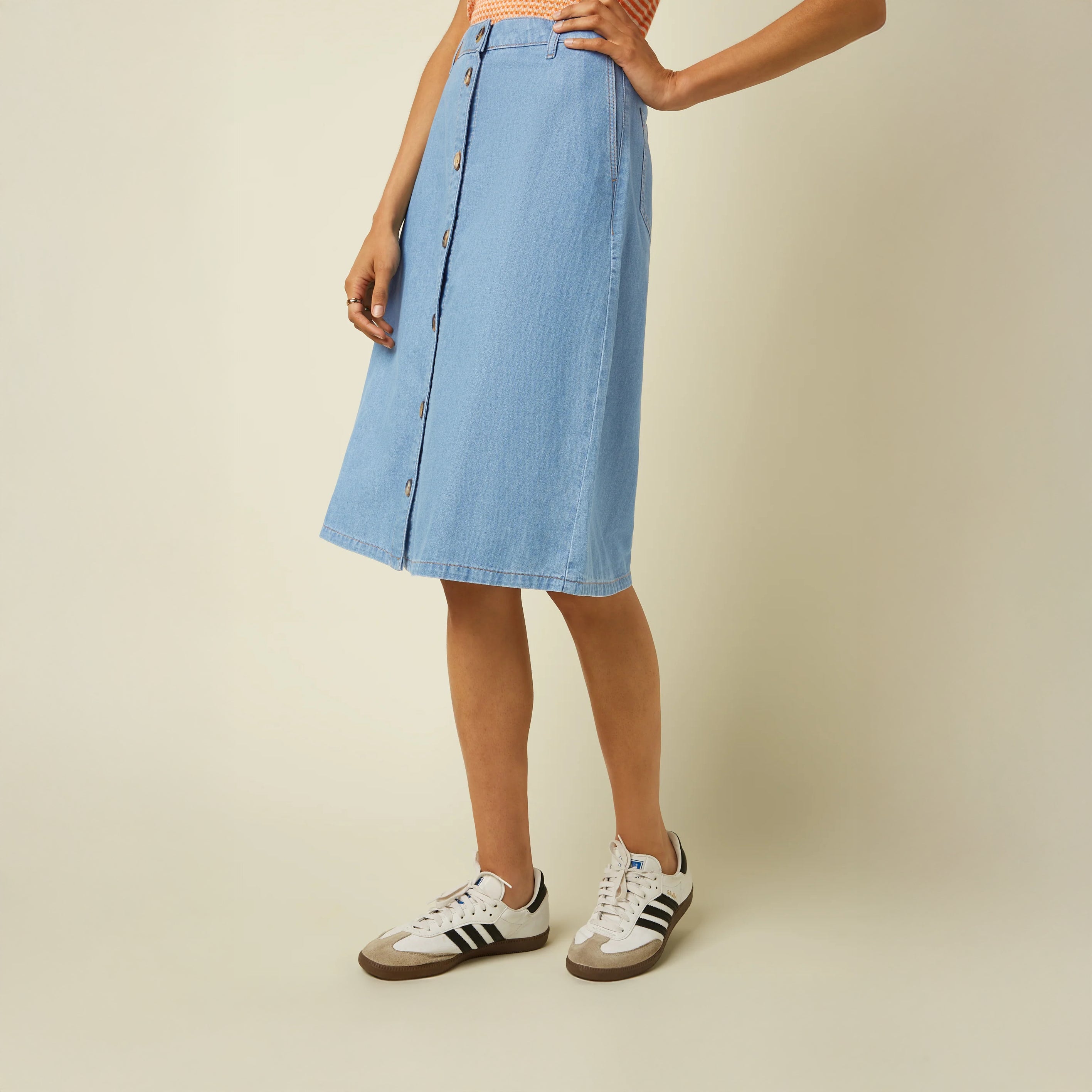 Falda Marie Skirt Festa Light Denim