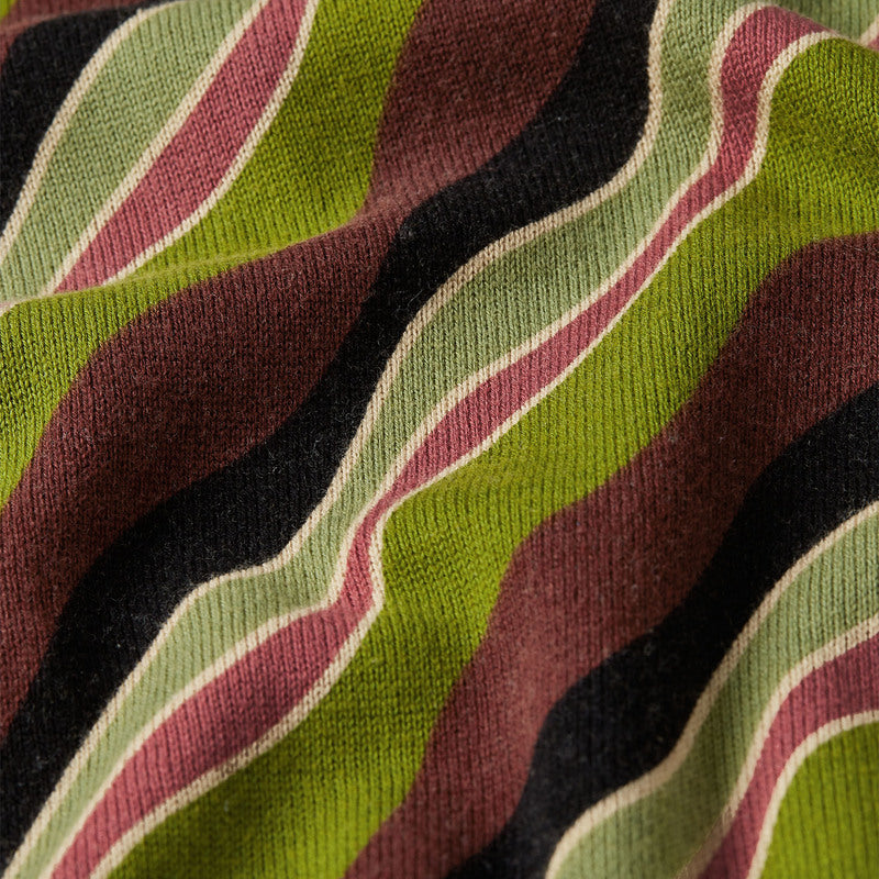 Deep V Razzle Cardigan