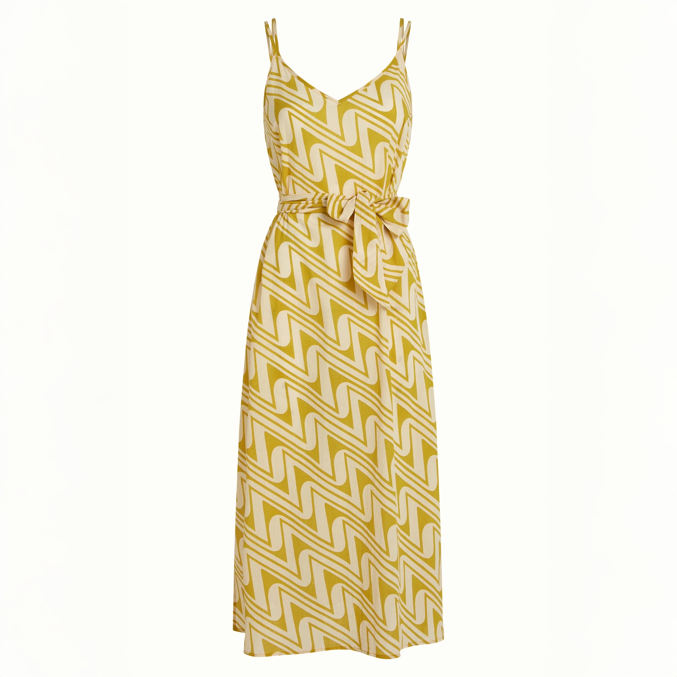 Vestido Nadya Midaxi Dress Laguna Woven