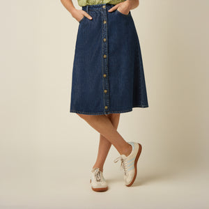 Marie Skirt Beach Denim Skirt