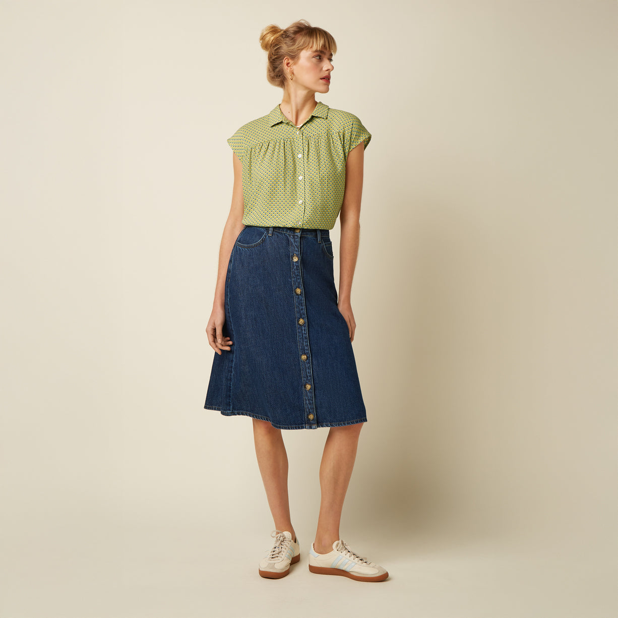 Falda Marie Skirt Playa Denim