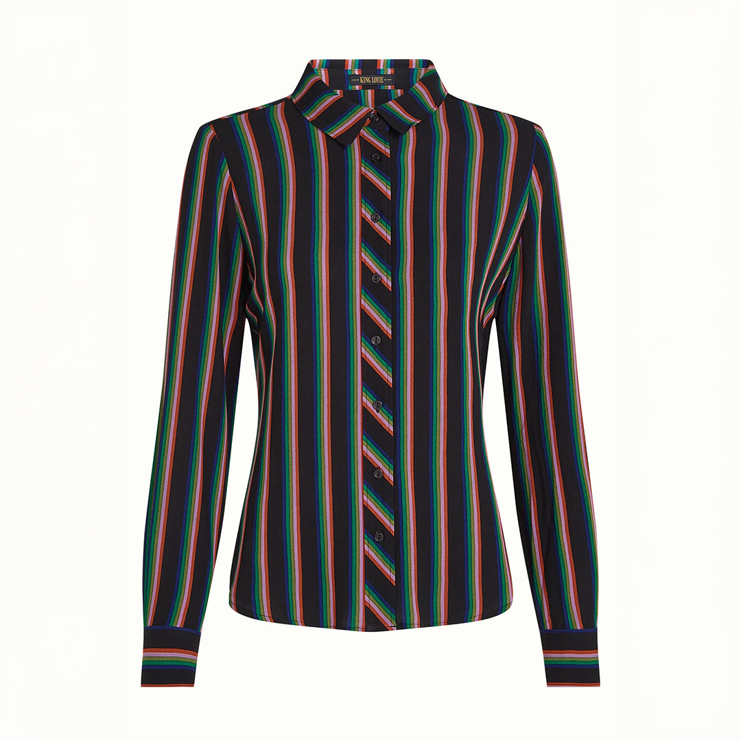 Blusa Rosie Blouse Harley Stripe