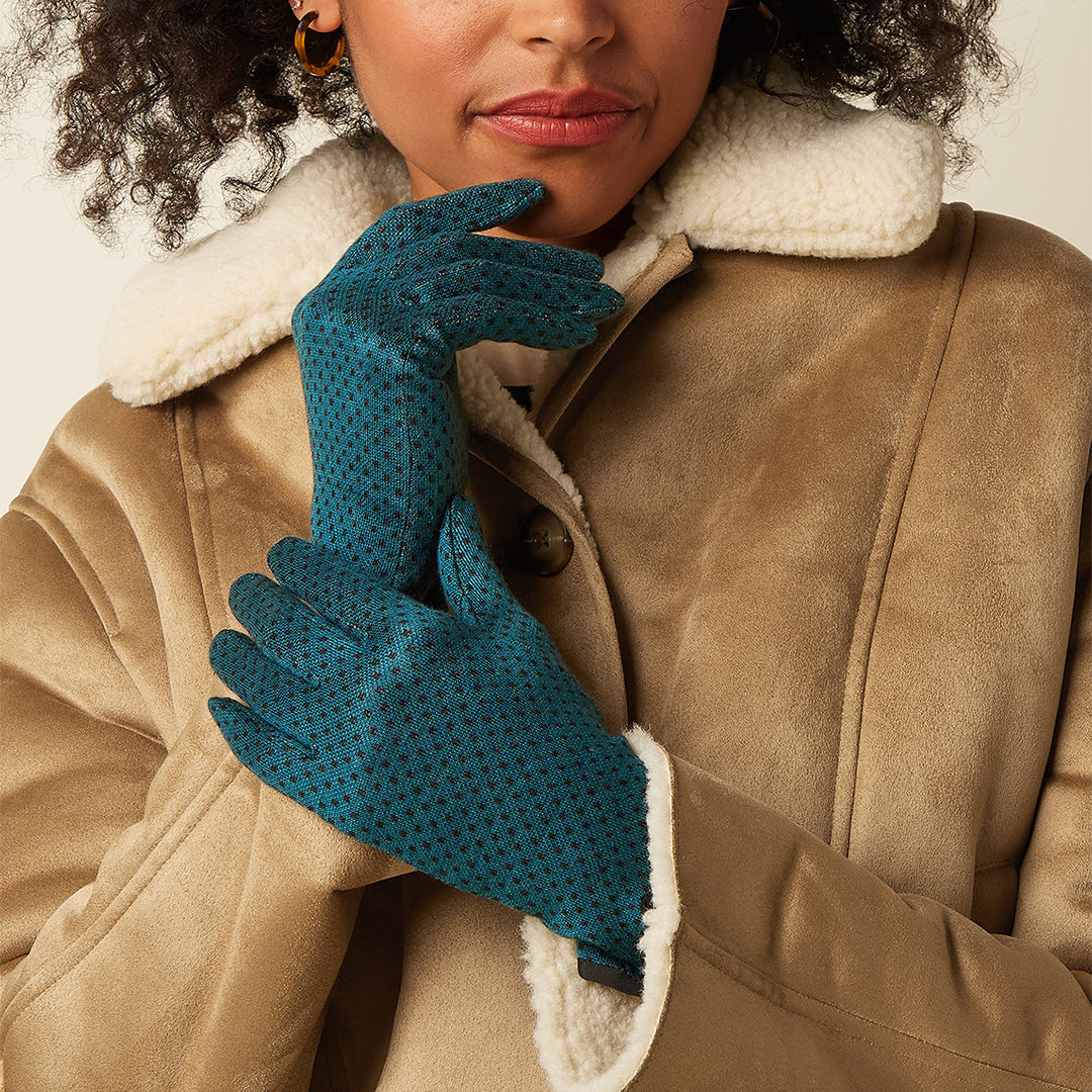 Guantes Tilly Turquesa