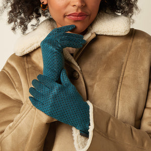 Guantes Tilly Turquesa