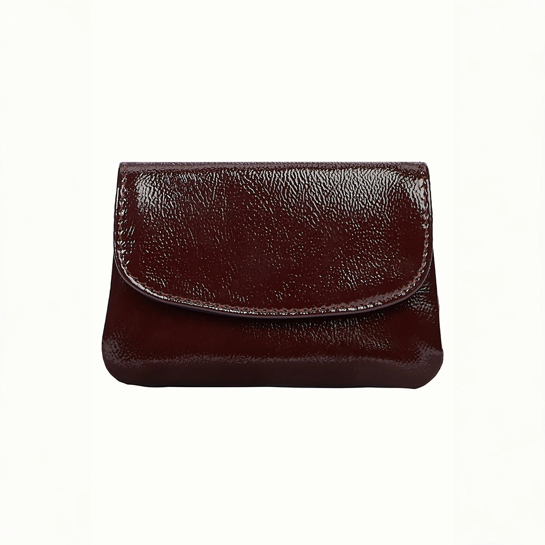 Cartera de Charol Burdeos