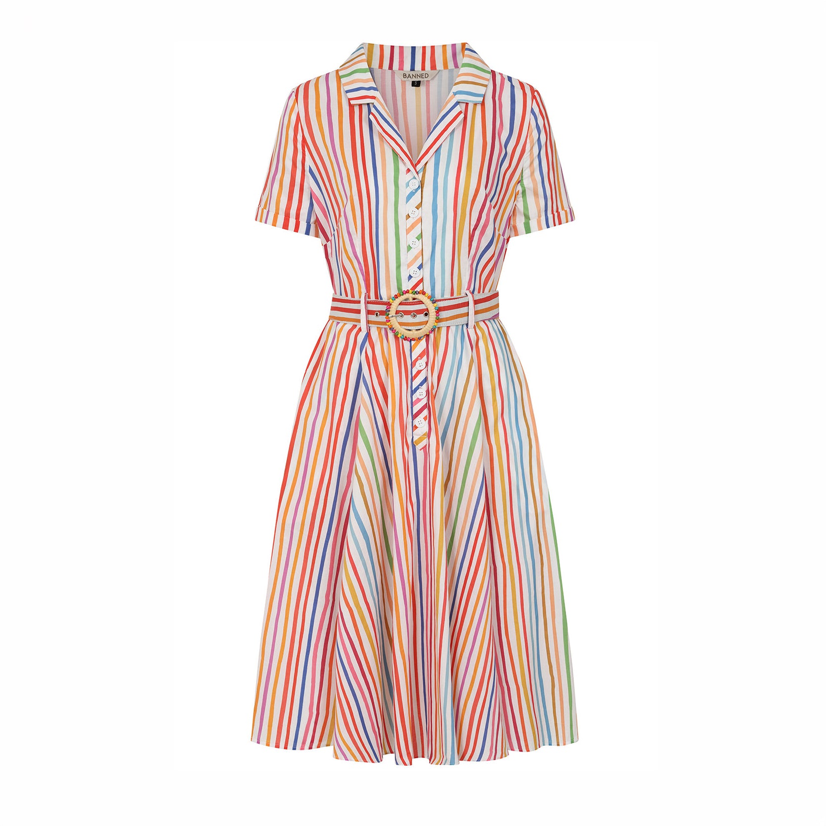 Vestido Bella Stripes