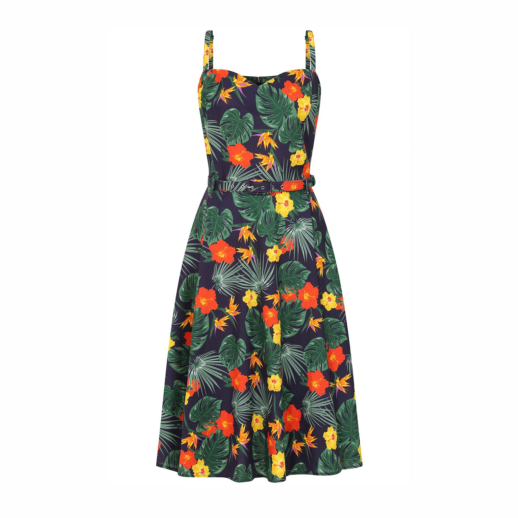 Morena Tropical Summer Swim Dress