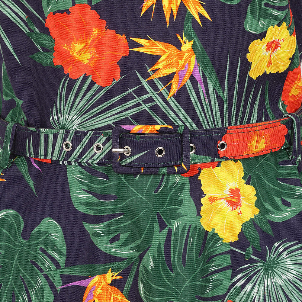 Morena Tropical Summer Swim Dress