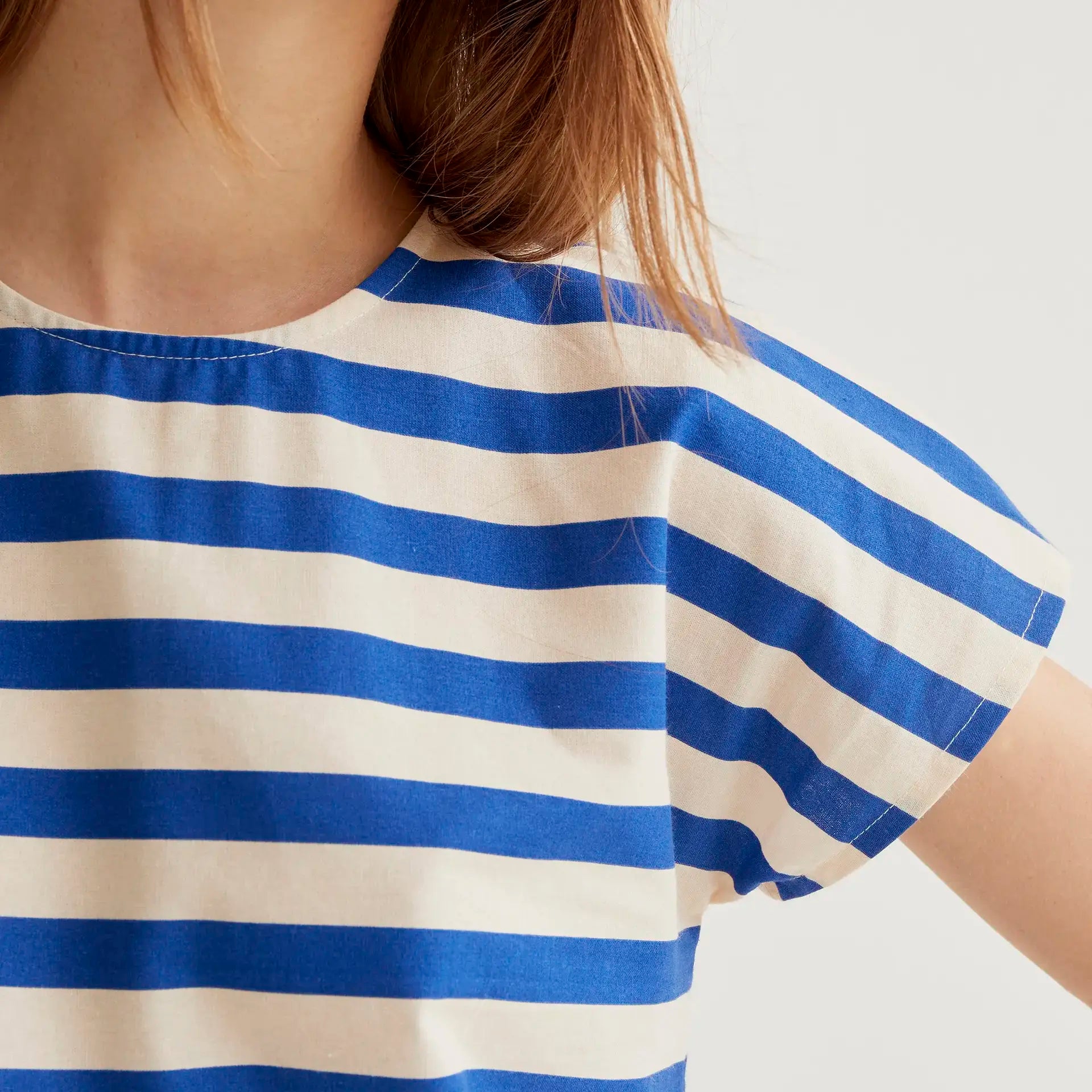 Top con estampado Bamboo Blue