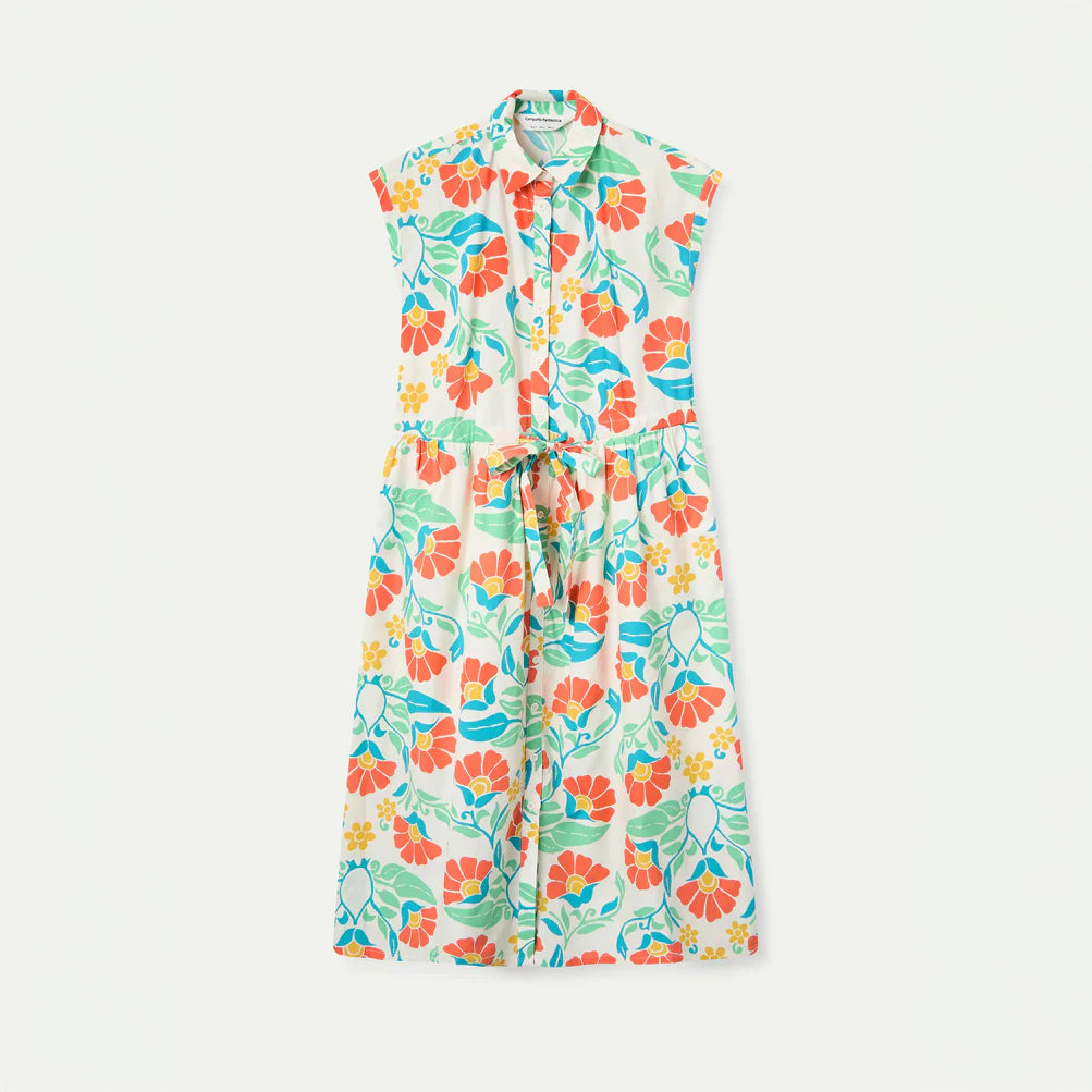Robe mi-longue à imprimé Big Royal