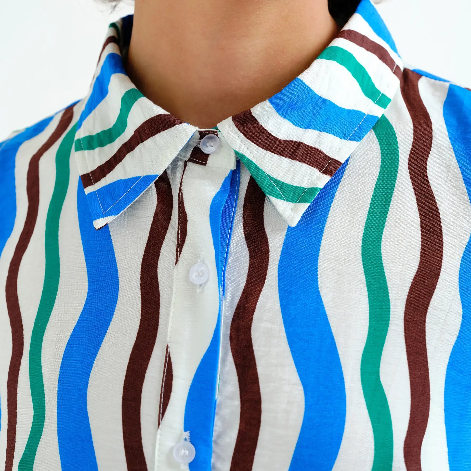 Vestido corto con estampado Sea & Mountain