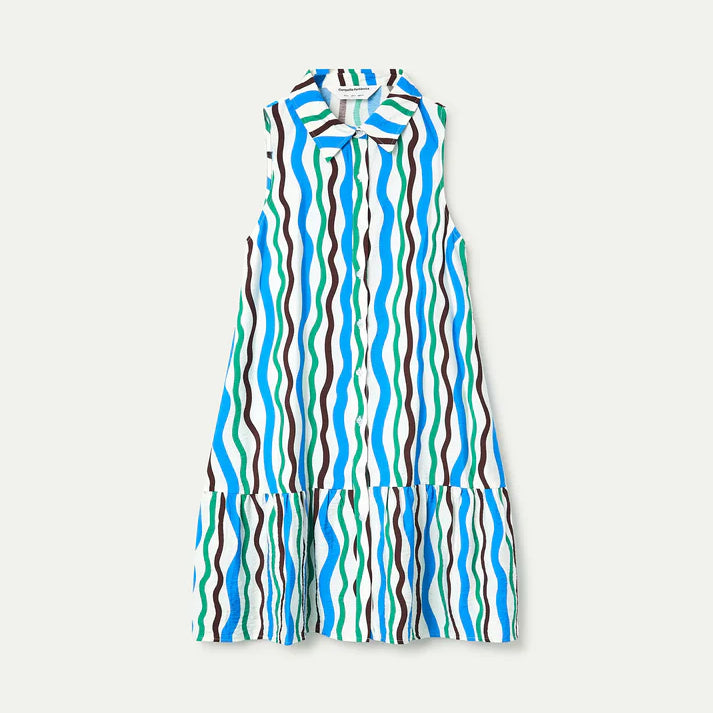 Vestido corto con estampado Sea & Mountain