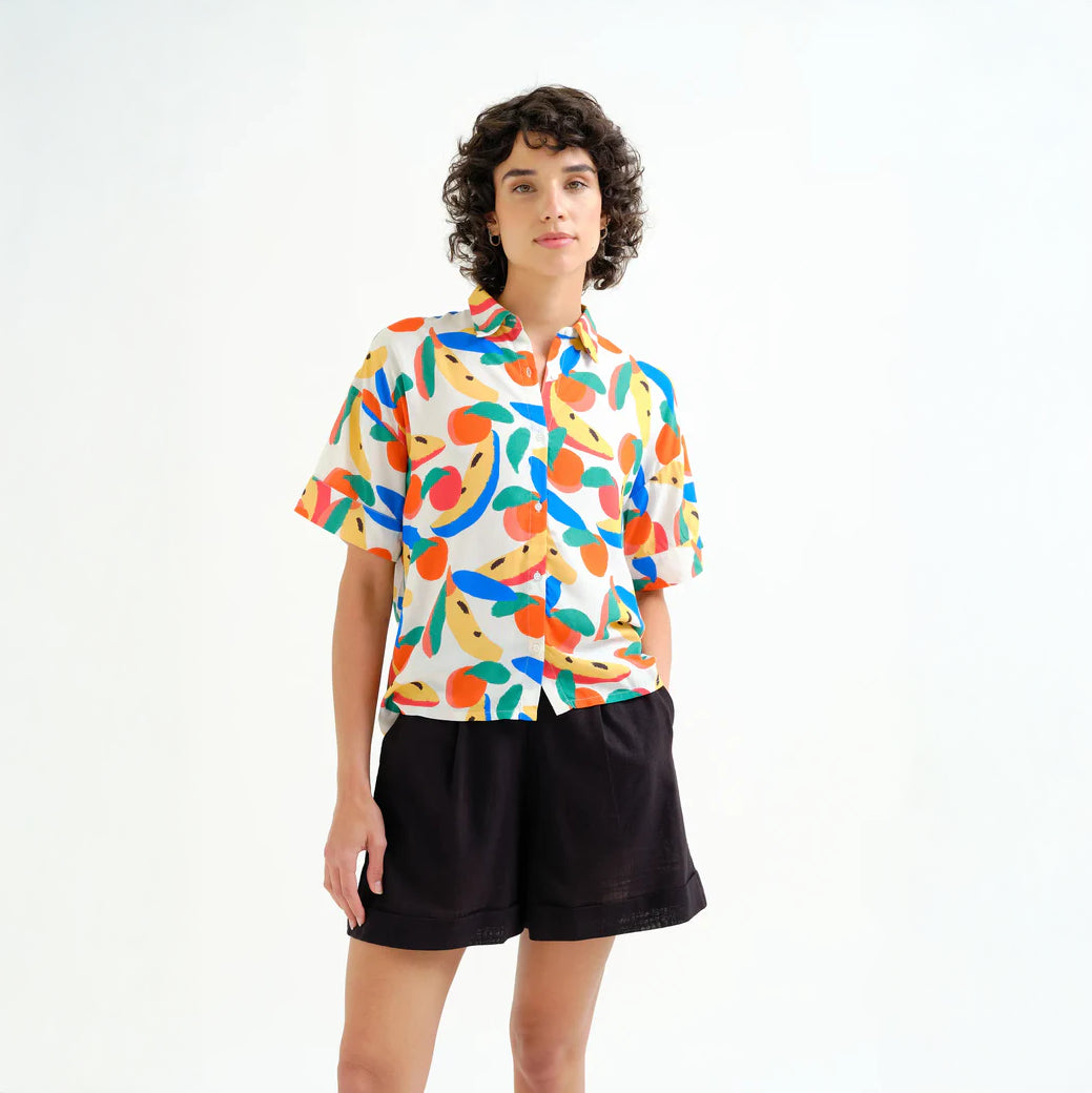 Camisa con estampado Tutti Frutti small