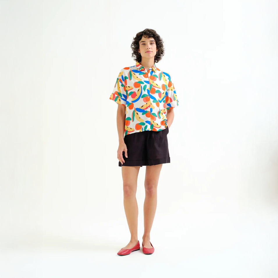 Camisa con estampado Tutti Frutti small