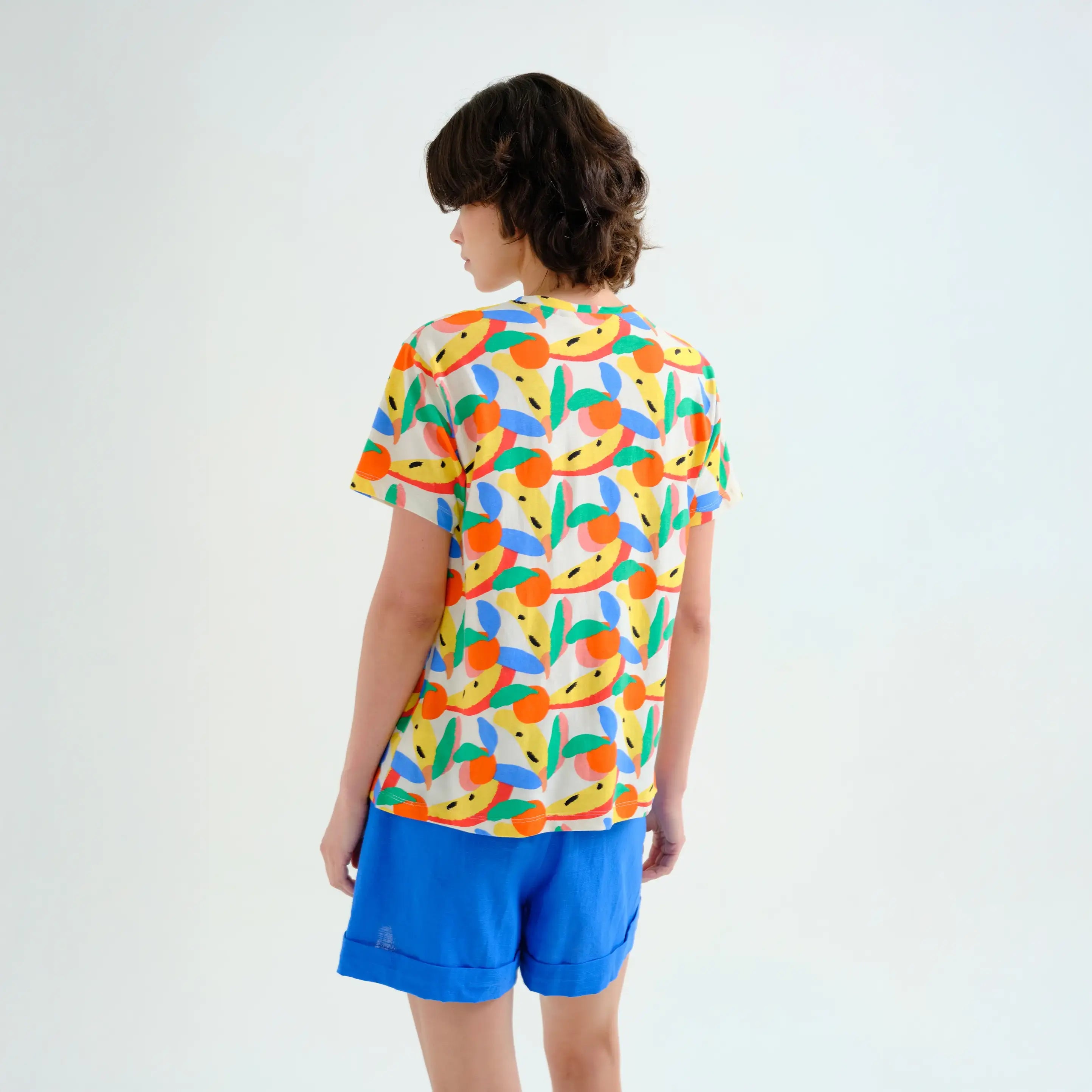 Camiseta con estampado Tutti Frutti Small