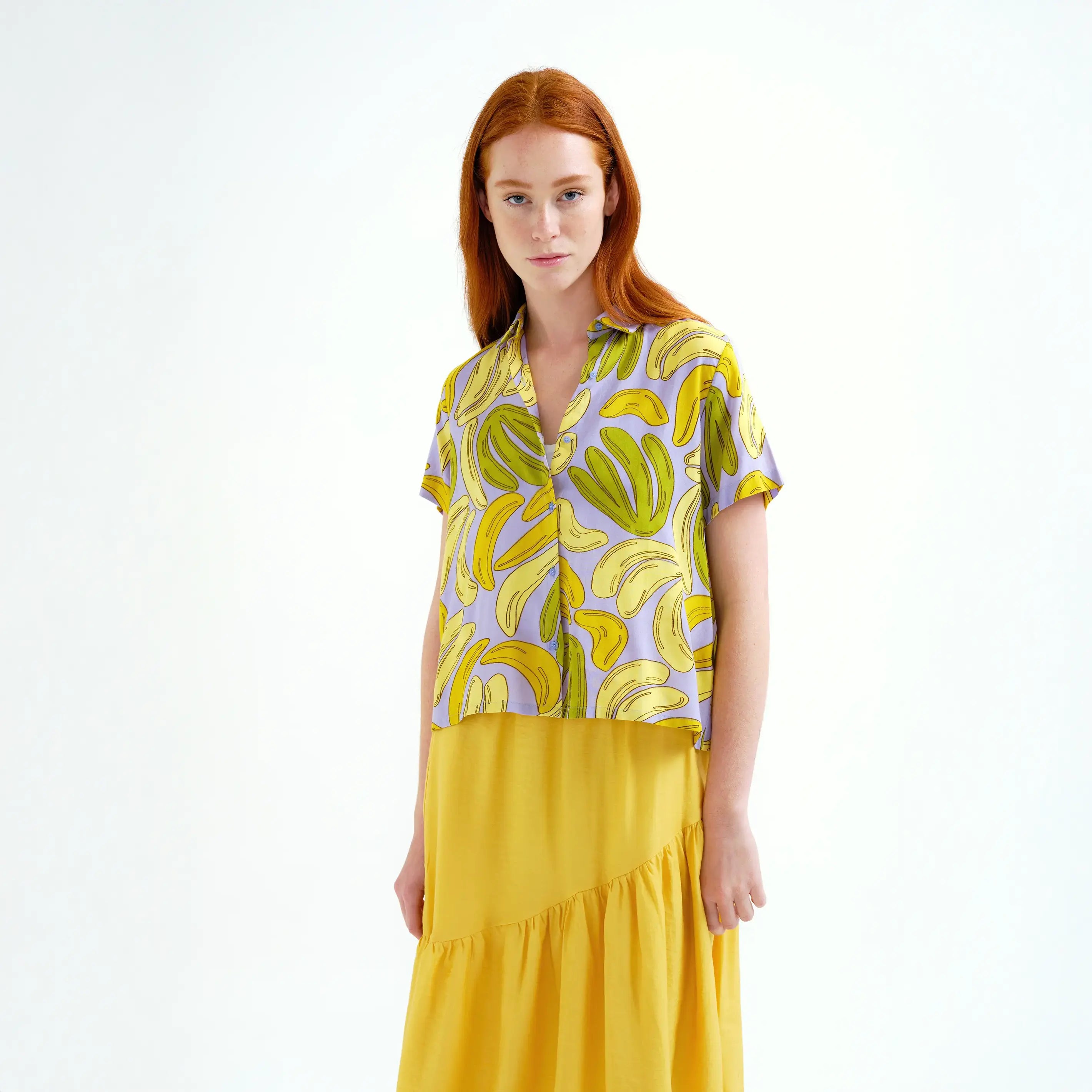 Camisa con estampado Guineo