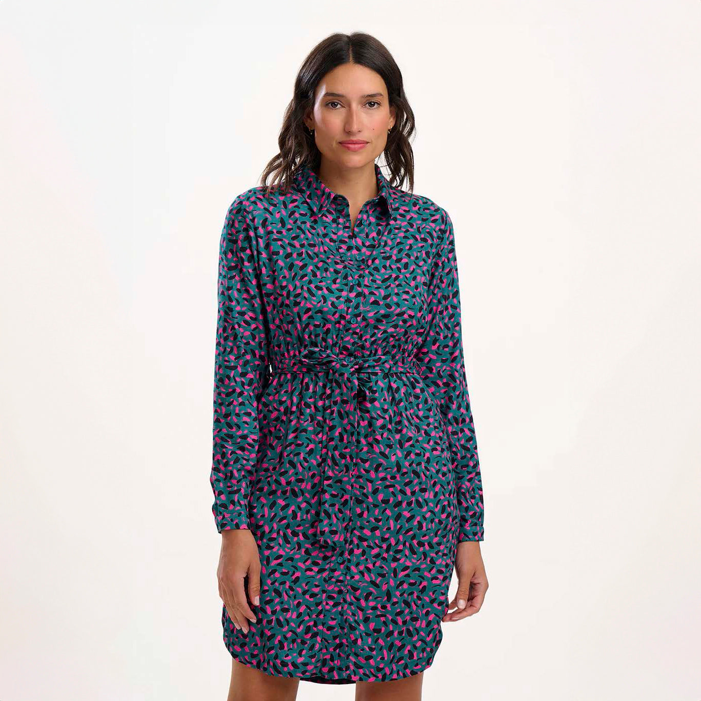 Vestido camisero corto Georgia