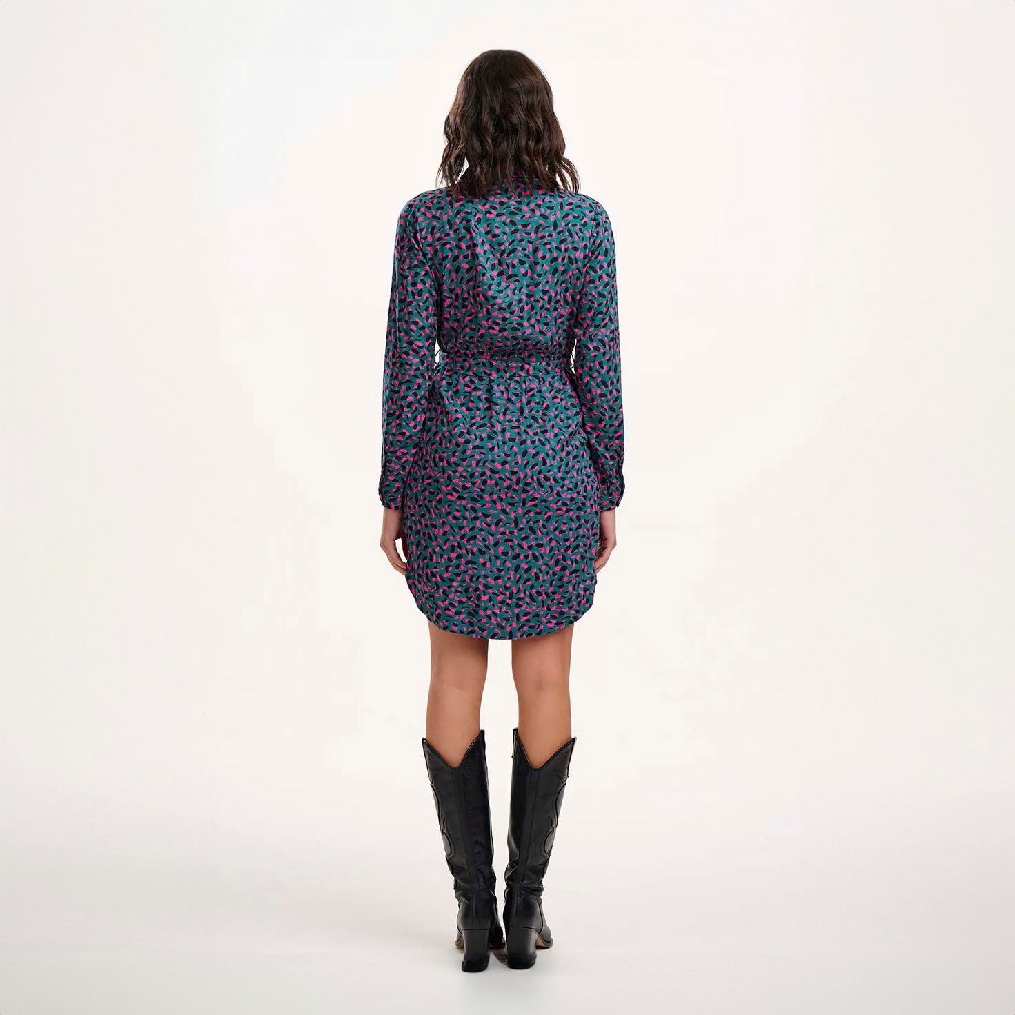 Vestido camisero corto Georgia