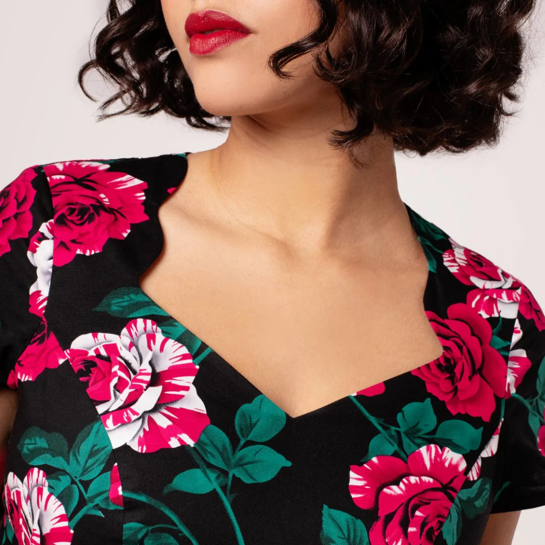 Vestido Paint Me Roses