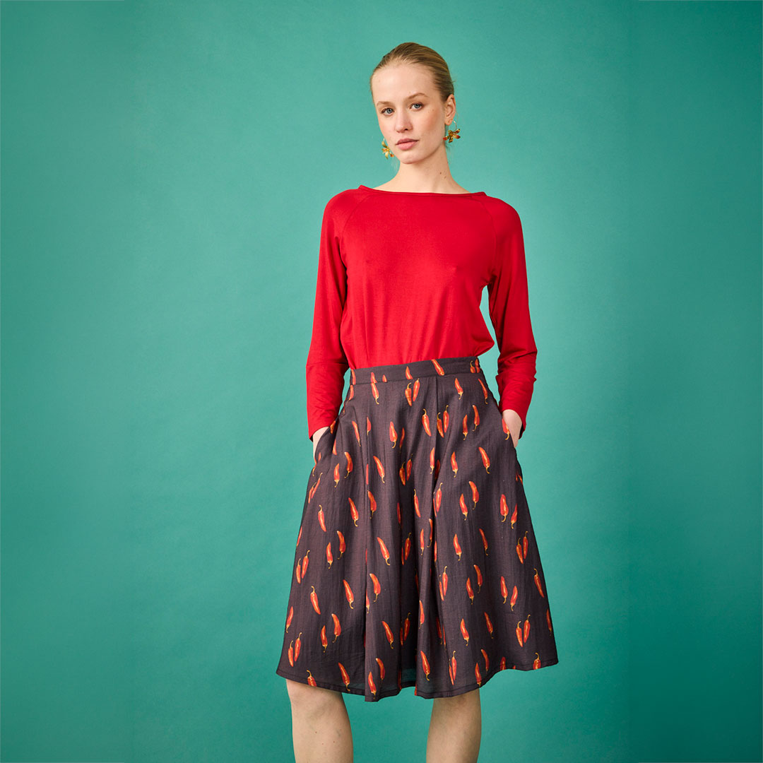 Falda Kiev Negro