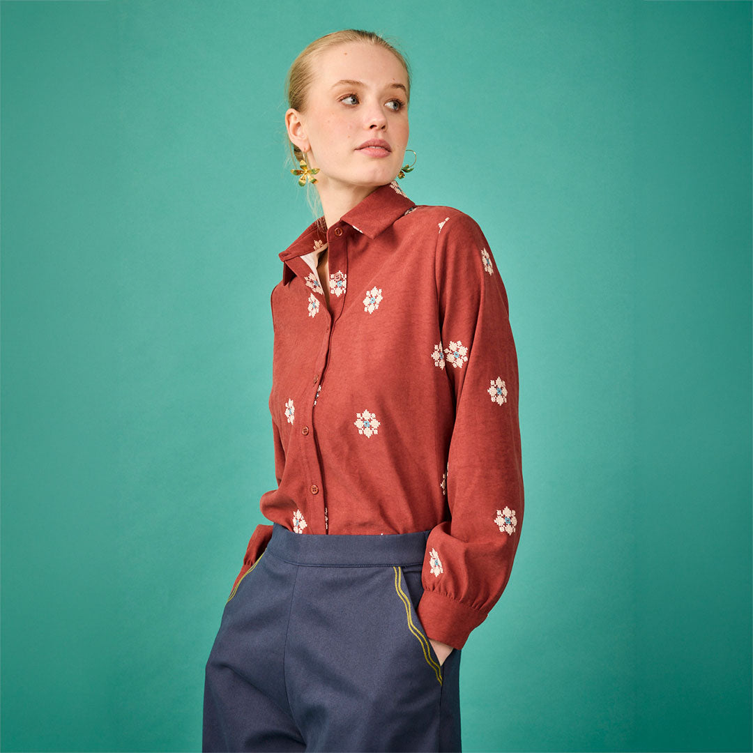 Camisa Sintra Teja