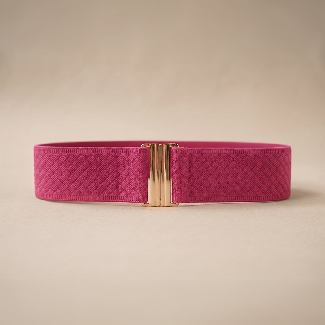 Cinturón Elástico Rosa Fucsia