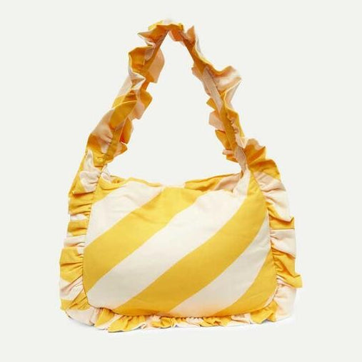 Bolso rayas amarillas