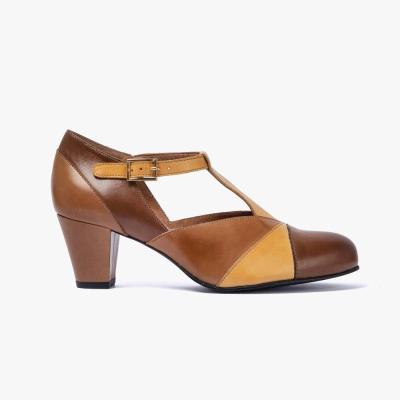 Dana mostaza y marrón