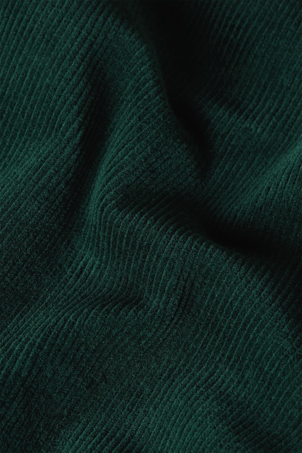 Falda Prisca de pana verde pino