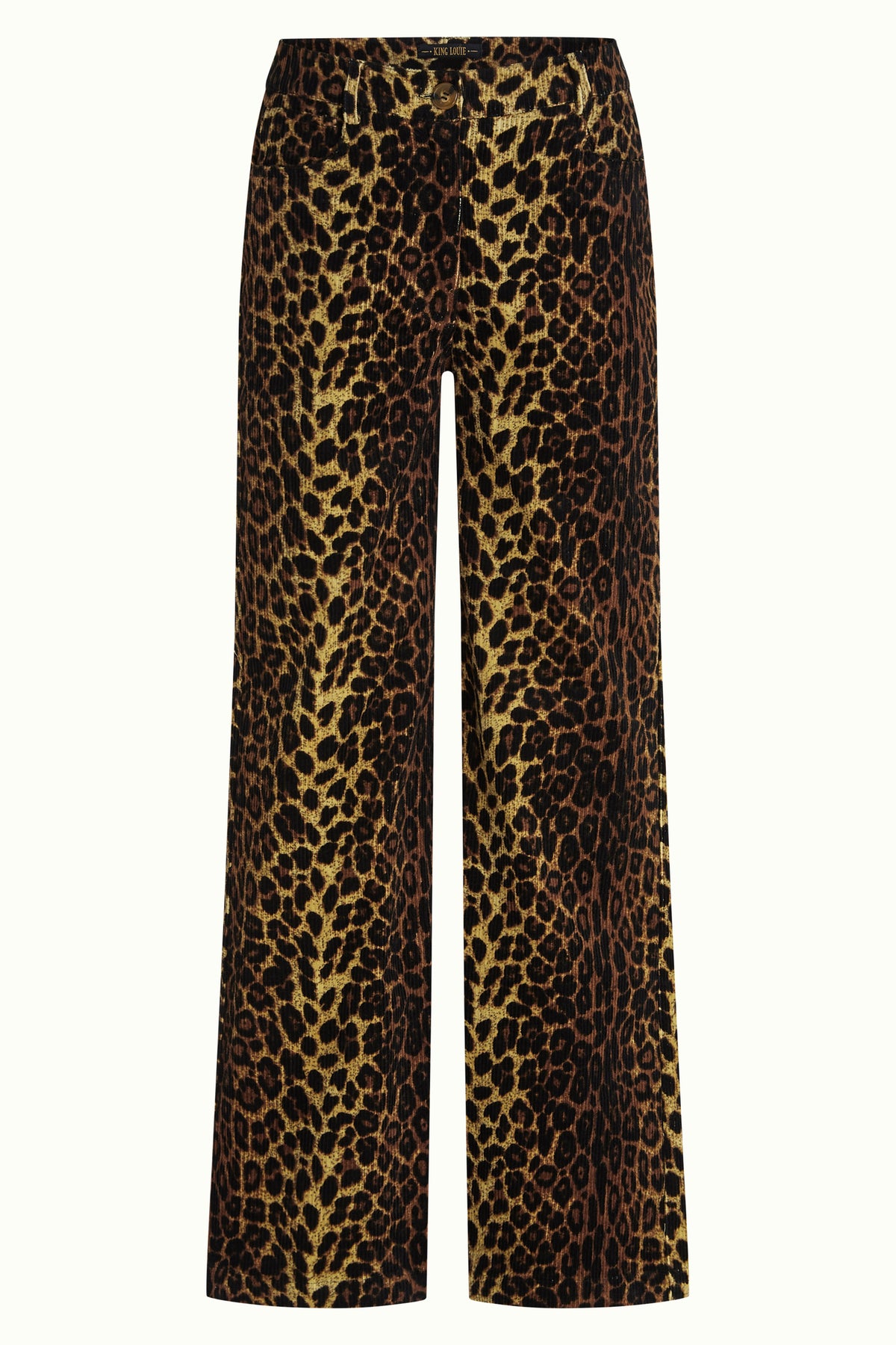 Pantalón Paige de pana natural