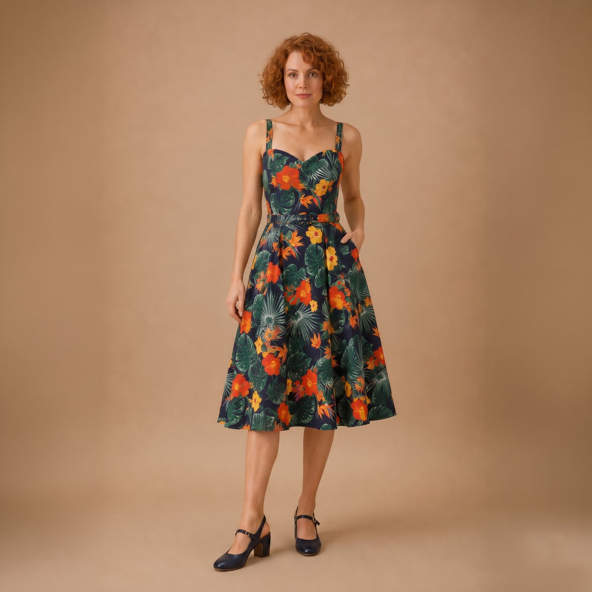 Vestido Morena Tropical Summer Swimg