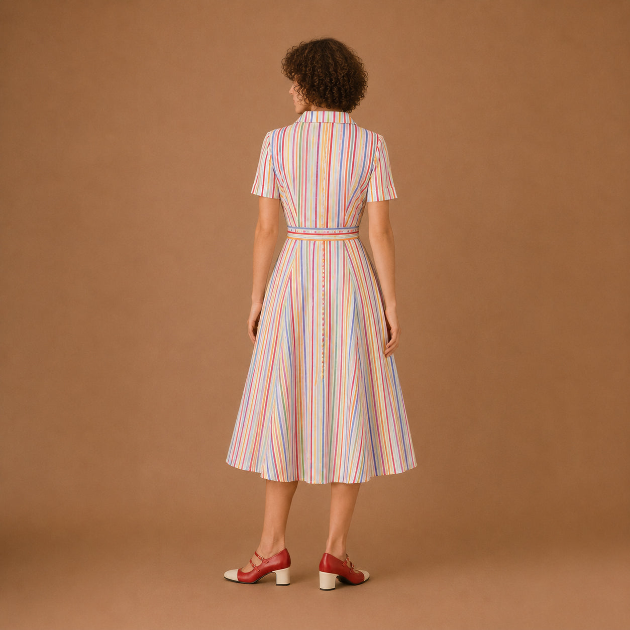 Vestido Bella Stripes